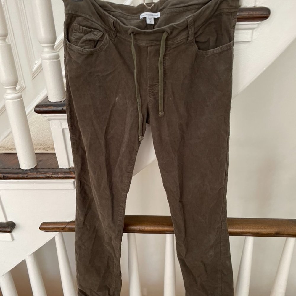 James Perse Cord Draw String Pant